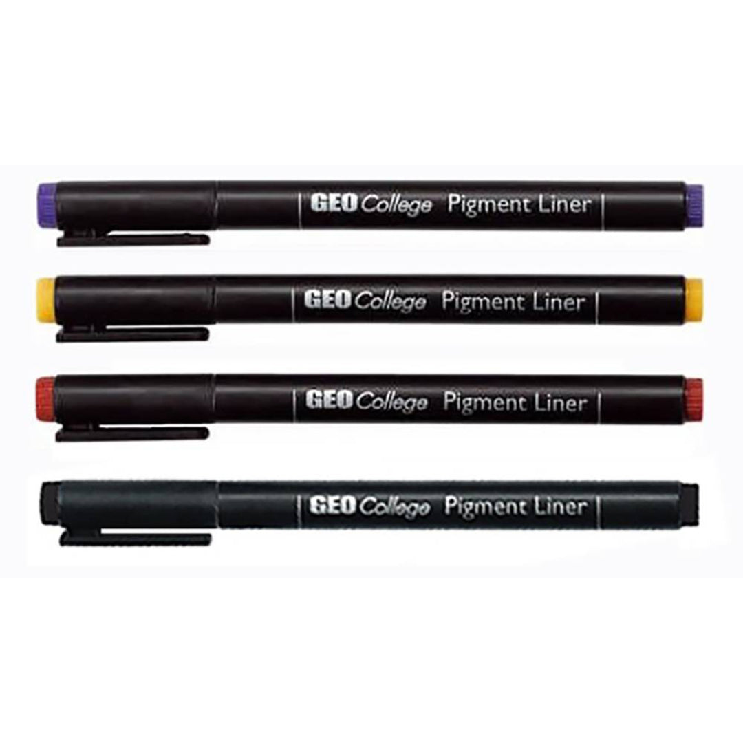 Aristo | Pigment Liner | 0.05,0.1,0.3,0.5 | Black | Set of 4