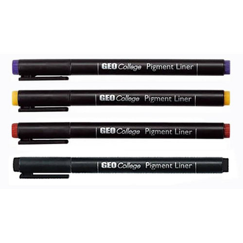 Aristo | Pigment Liner | 0.05,0.1,0.3,0.5 | Black | Set of 4