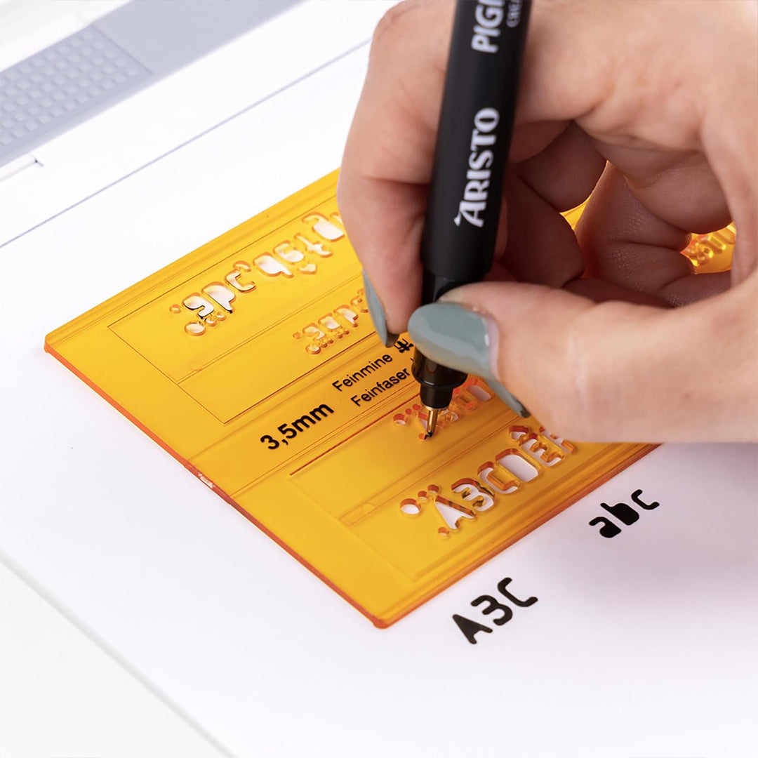 Aristo | Pigment Liner | 0.8mm | Black | Pack of 6