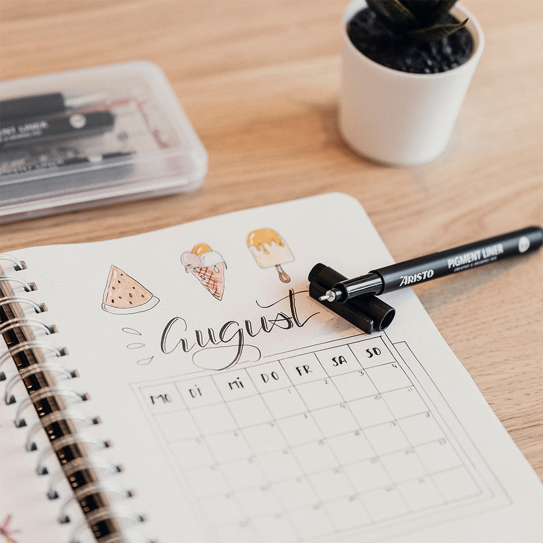 Aristo | Pigment Liner | Chisel Tip | Pack of 1