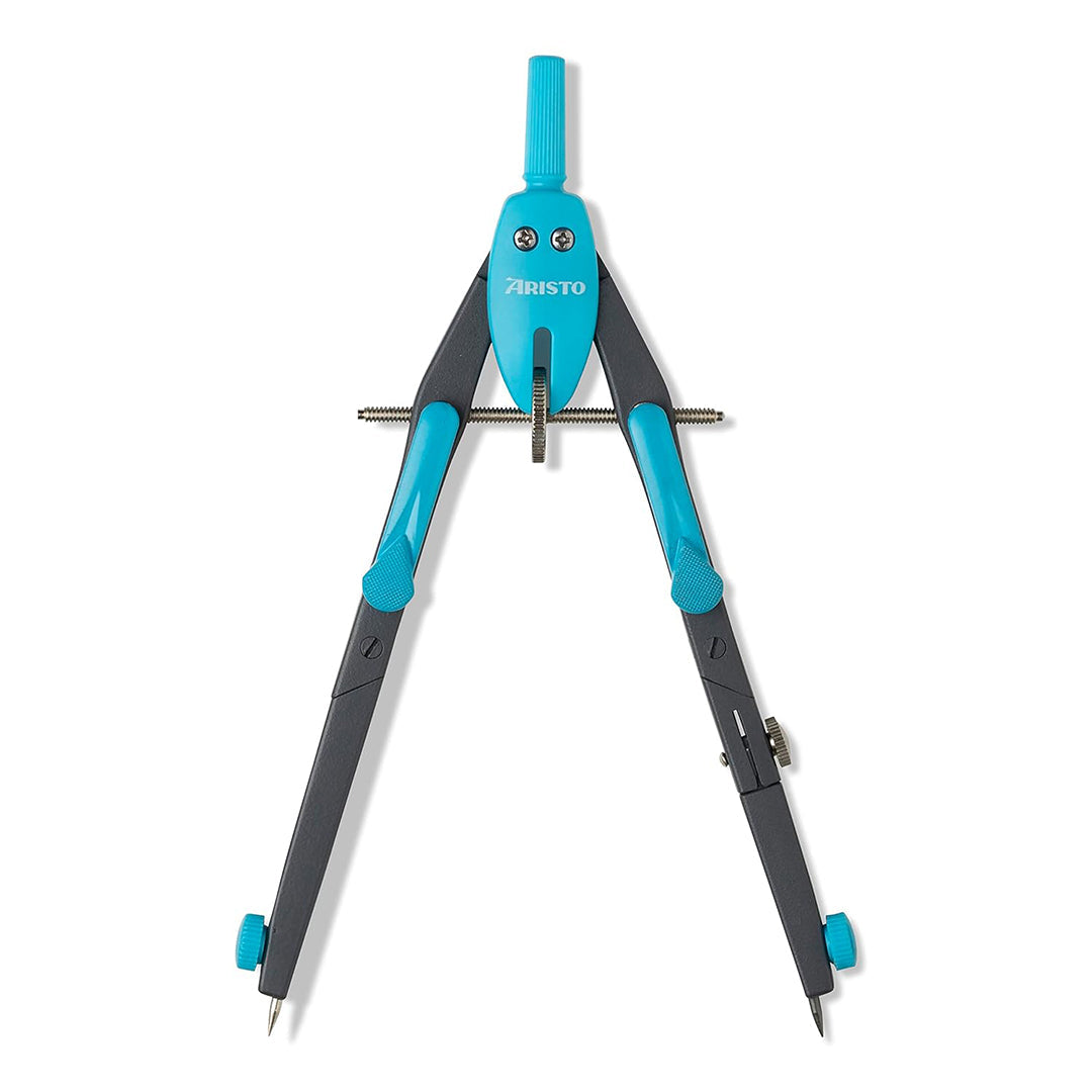 Aristo | Rapid Adjustment Compass | College BTS | 2 Hinges | Blue Colour