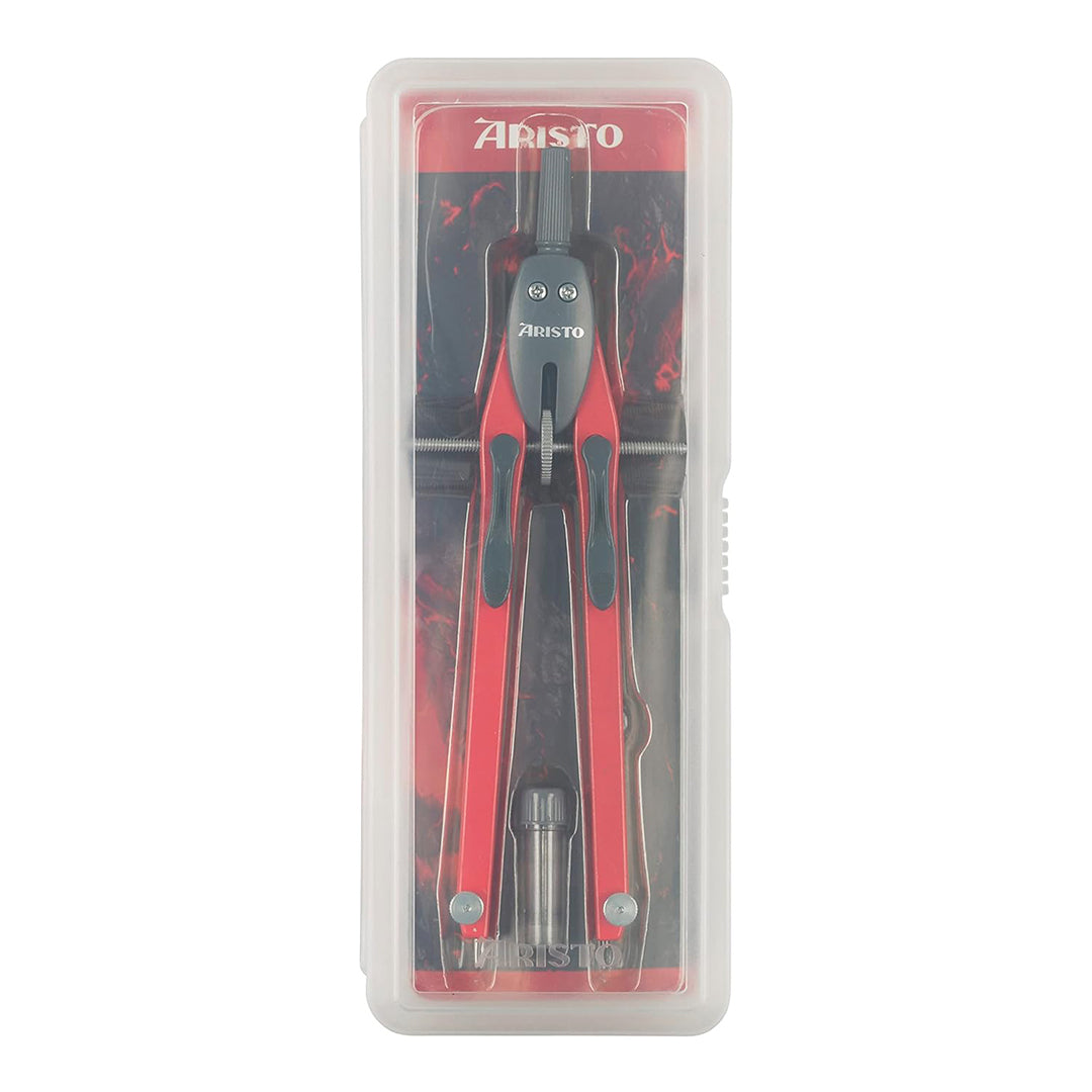 Aristo | Rapid Adjustment Compass | College BTS | Lava Red Colour