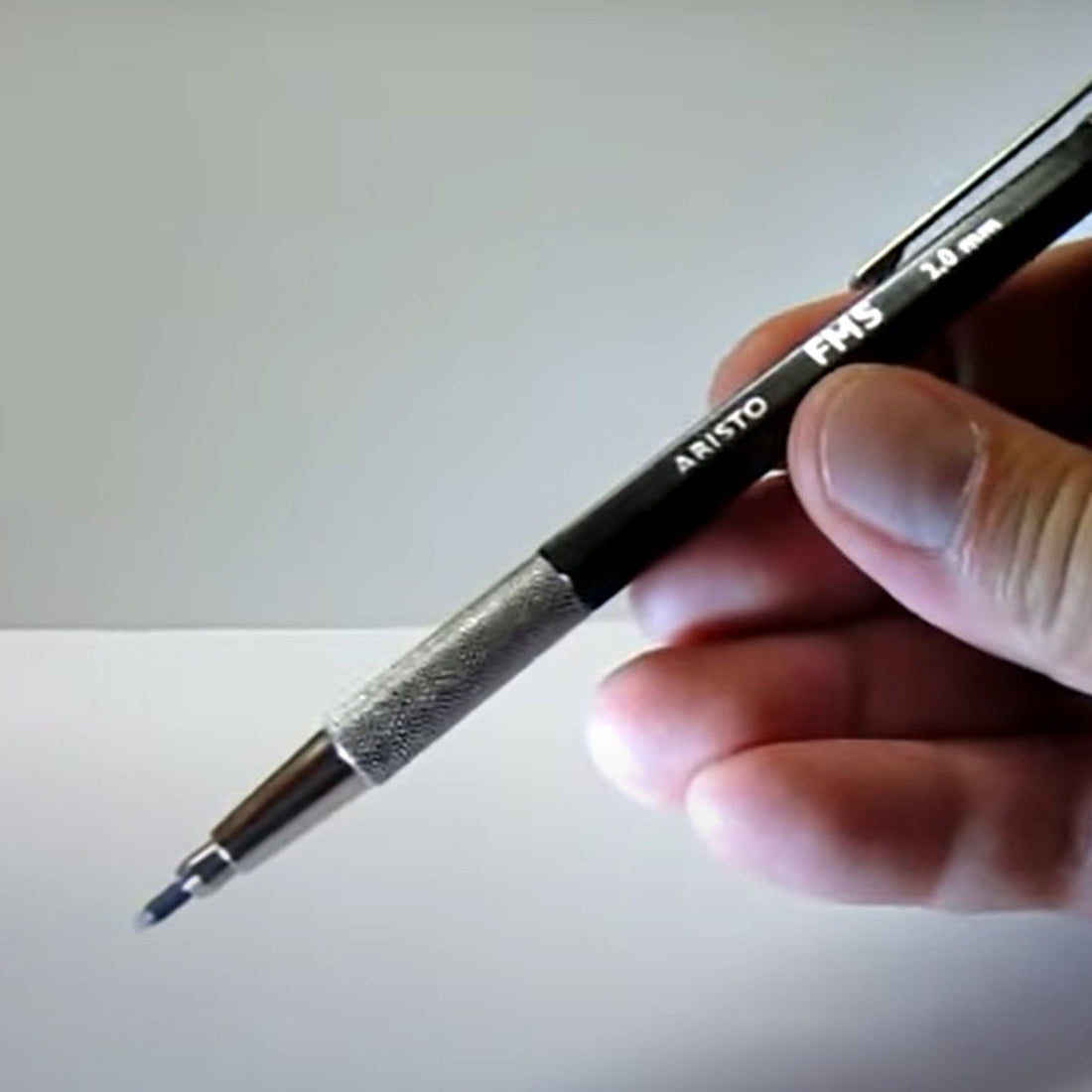 Aristo | Retractable Mechanical Pencil | Matt Black | FMS Series | 2.0mm