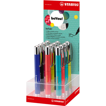 Stabilo | Fountain Pen | beFab! | Uni Colors | Display of 12