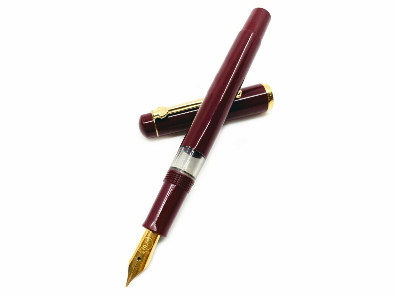 Scrikss | 419 Legendary | Classic | Fountain Pen | Burgundy Barrel - penpencilink