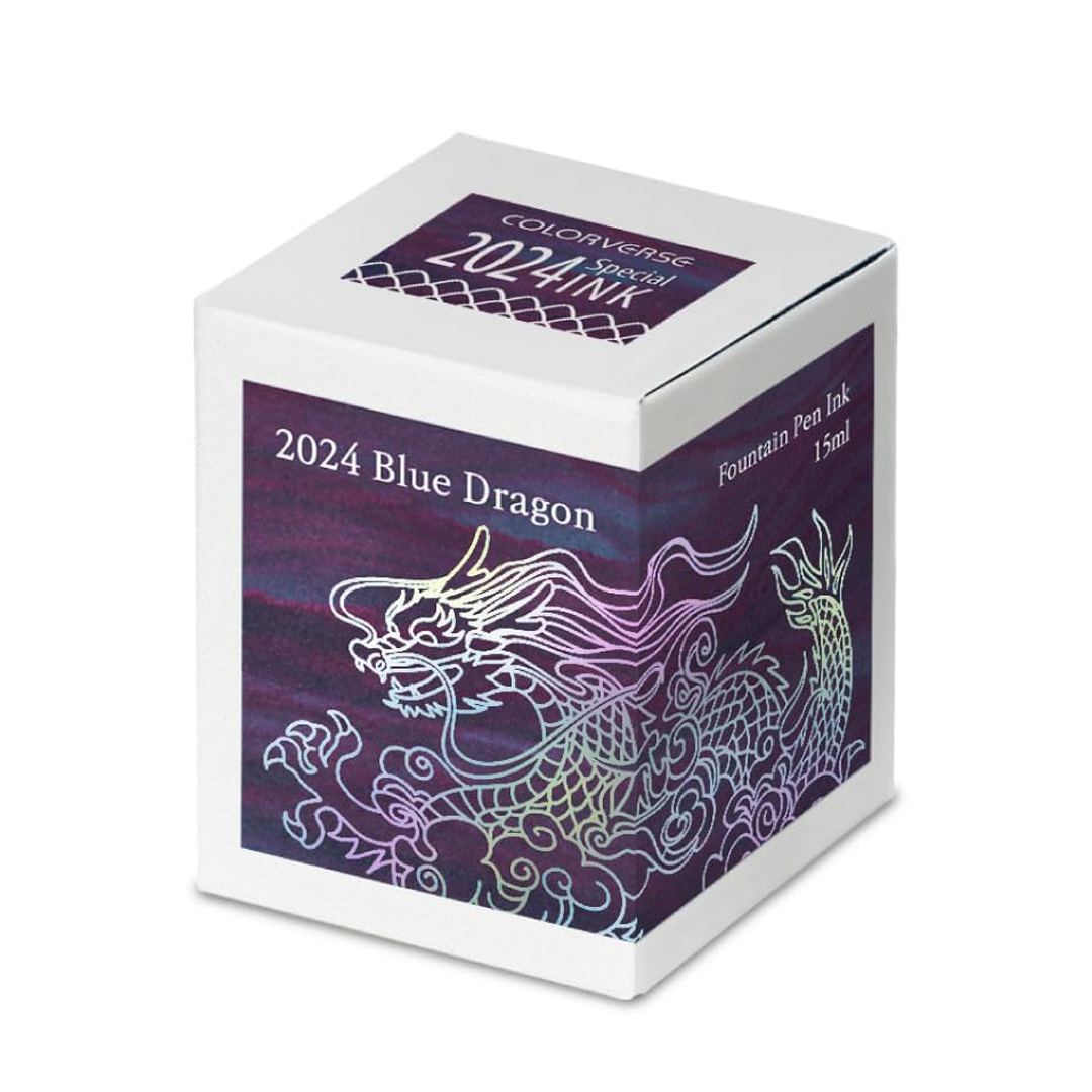 Colorverse | 2024 Special Ink | Standard | Blue Dragon | Fountain Pen Ink