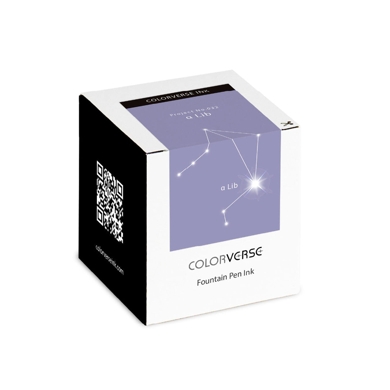 Colorverse Fountain Pen Ink | Purple | Project Ink | α  Lib- 65ml.