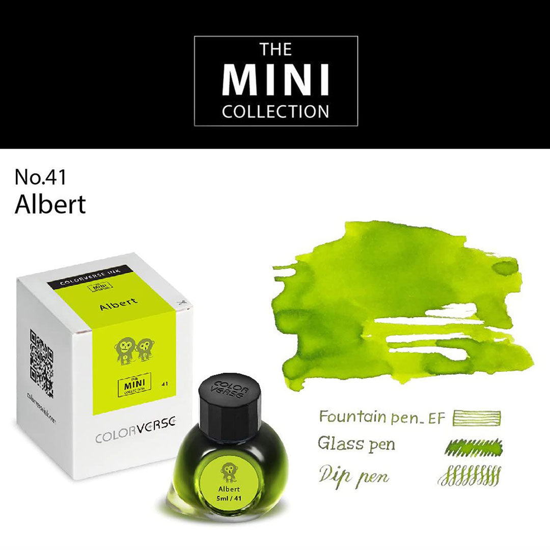 Colorverse Mini | 5ml | Albert | Green | Fountain Pen Ink