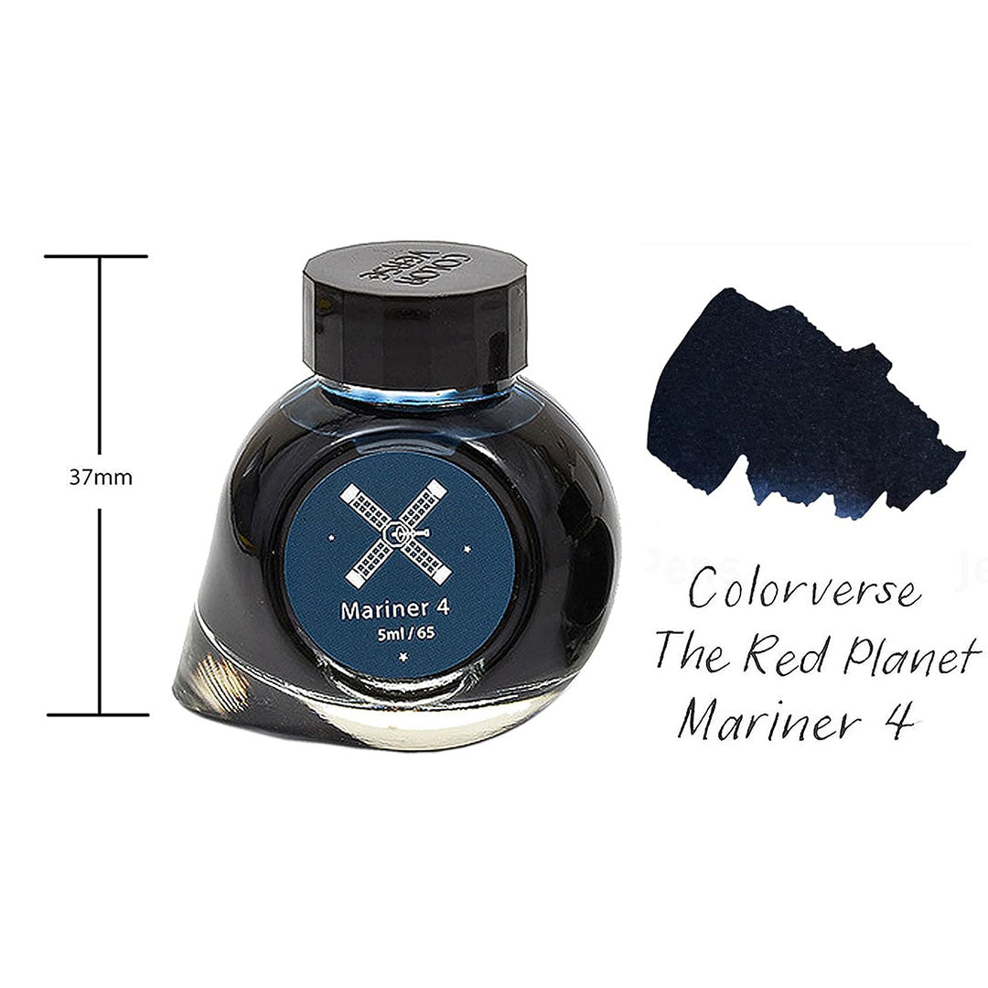 Colorverse Mini | Blue | Fountain Pen Ink Bottled | 5ml | Mariner 4