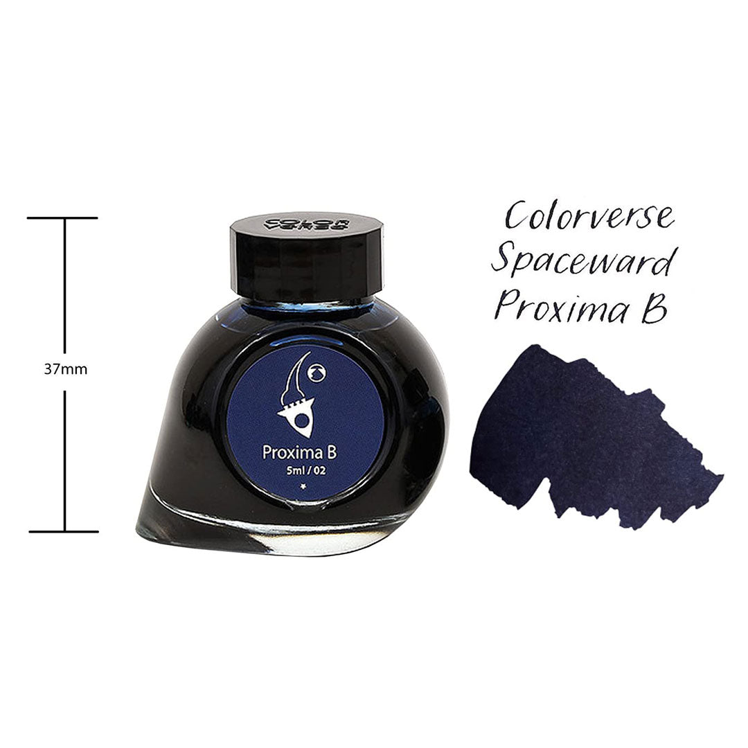 Colorverse Mini | Blue | Fountain Pen Ink Bottled | 5ml | Proxima B
