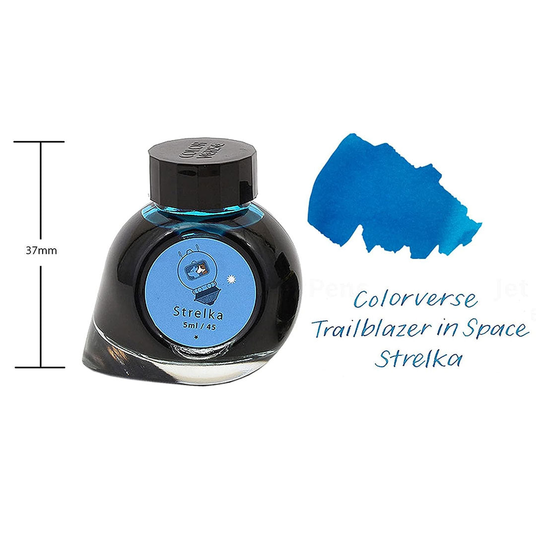 Colorverse Mini | Blue | Fountain Pen Ink Bottled | 5ml | Strelka