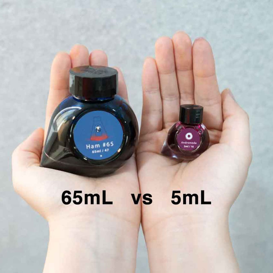 Colorverse Mini |  Black | Fountain Pen Bottled Ink | 5ml | Sunspot