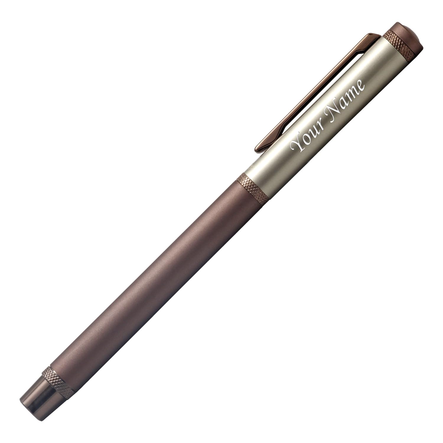 Acuity Coffee-Scented Blue Ink Ball Point Pen | Metal Body with Dual Colour Finish | Coffee Fragrance Smell Ink | For Personal Use & Gifting | It Comes in a Pouch | 30049