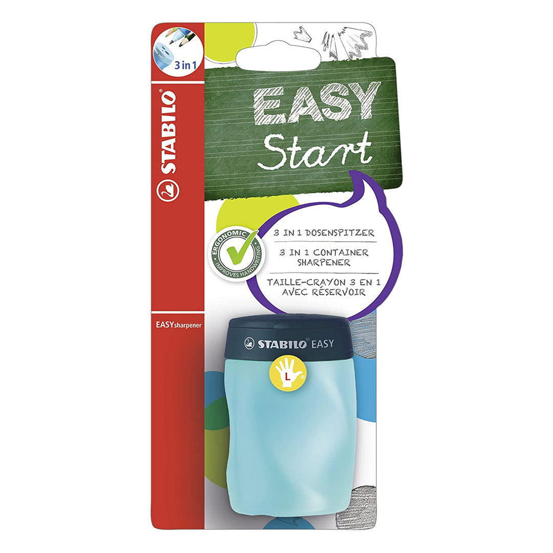 Stabilo | Easy Sharpener | Left Handed | Petrol