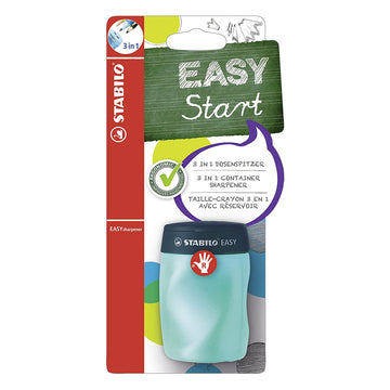 Stabilo | Easy Sharpener | Right Handed | Petrol