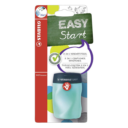 Stabilo | Easy Sharpener | Right Handed | Petrol