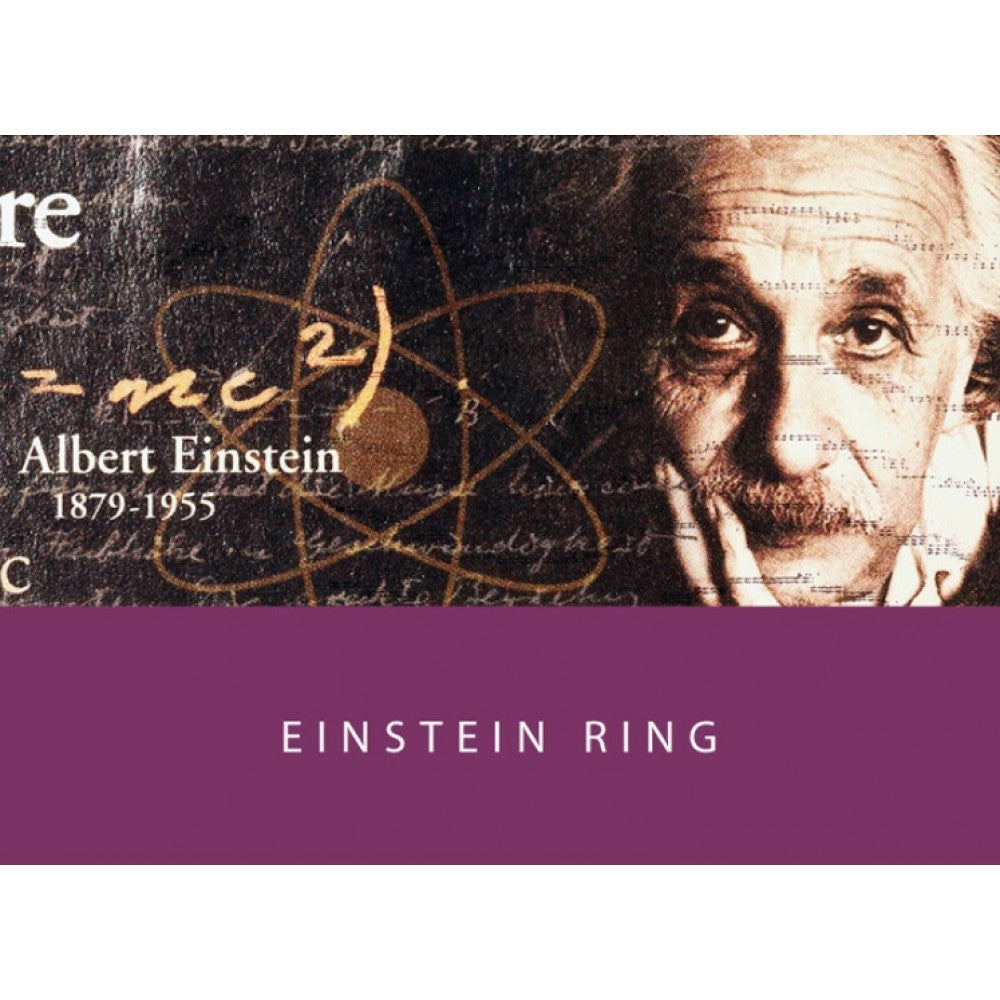Colorverse | Spaceward Series | Season 1 | Fountain Pen Ink | Einstein Ring | Purple | 65ml and 15ml | 2 Bottle Set - penpencilink