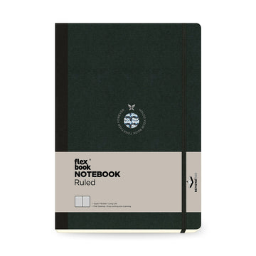 Flexbook | Ruled | Large B5 Size Notebook | Black | Flex Global
