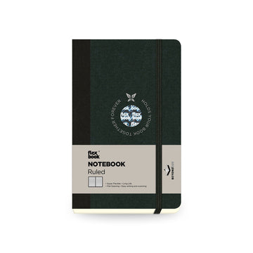 Flexbook | Ruled | Pocket A6 Size Notebook | Black | Flex Global