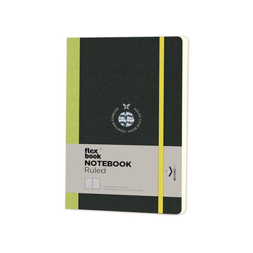 Flexbook | Ruled | Medium A5 Size Notebook | Light Green | Flex Global