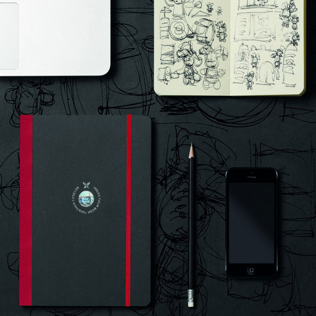 Flexbook | Open Date | Medium A5 Size Planner | Red | Flex Global