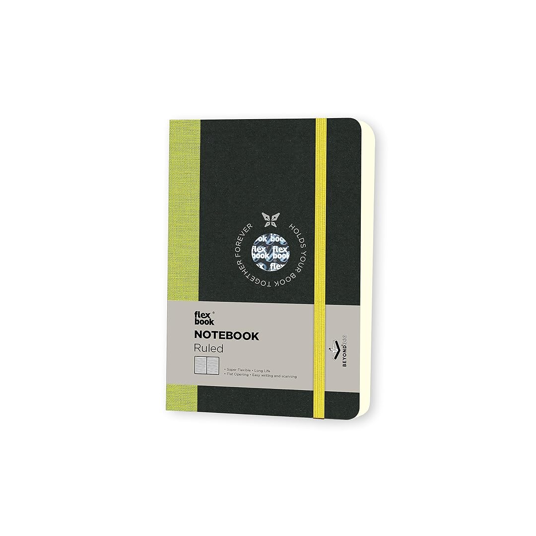 Flexbook | Ruled | Pocket A6 Size Notebook | Light Green | Flex Global