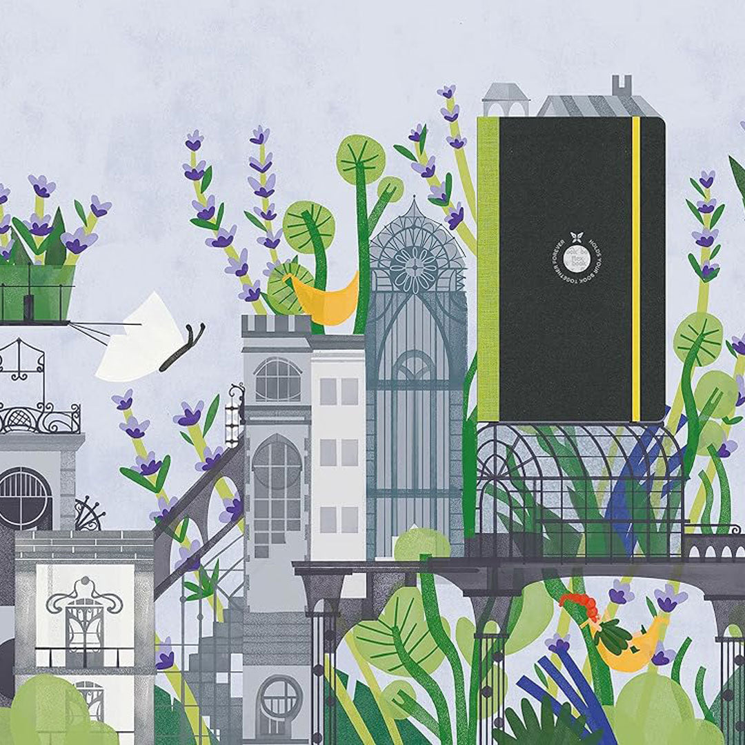 Flexbook | Ruled | Pocket A6 Size Notebook | Light Green | Flex Global