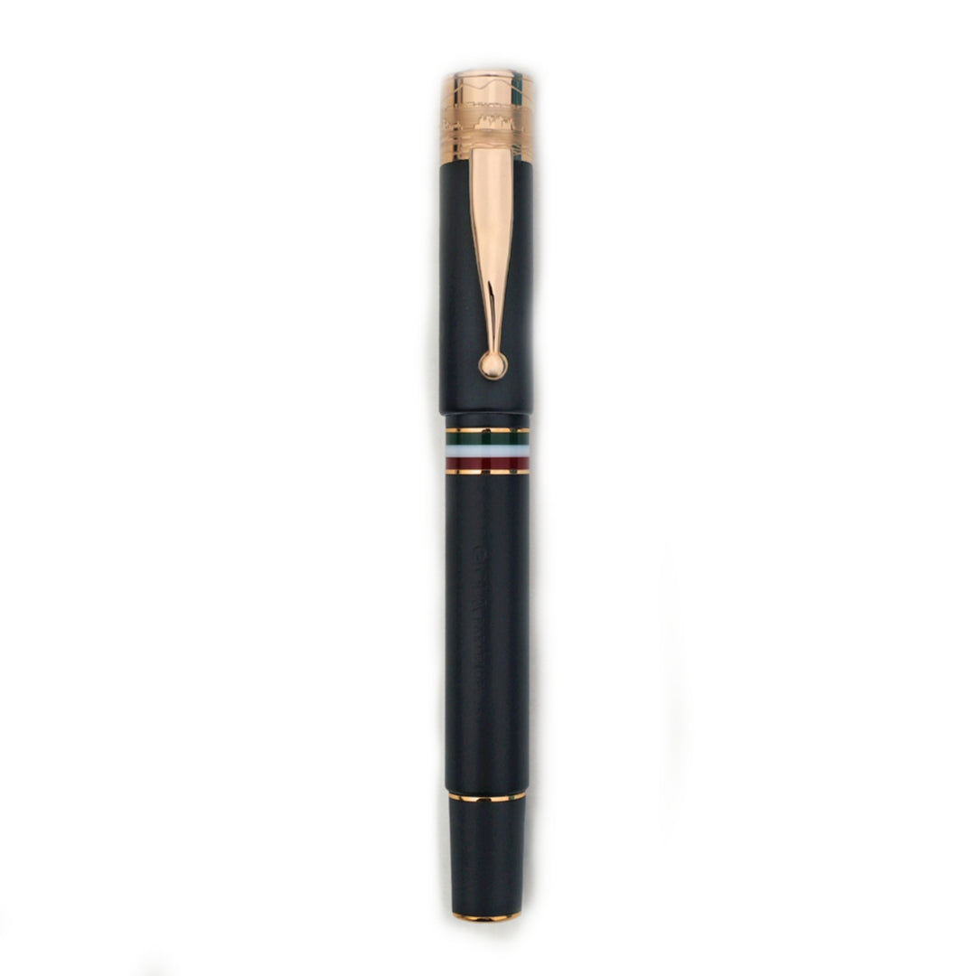 Gioia | Fountain Pen & Rollerball Pen | Partenope | Sand Black RGT