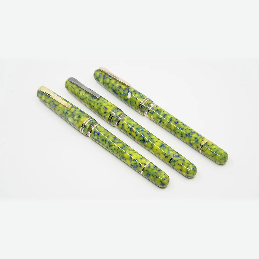 Gioia | Metis Fountain Pen | Colibri Black Trims | Medium Nib