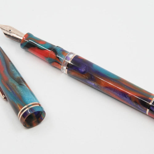 Gioia | Metis Fountain Pen | Iride Rose Gold | Fine Nib
