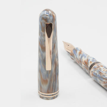 Gioia | Metis | Fountain Pen | Cappuccino | Rose Gold Trims