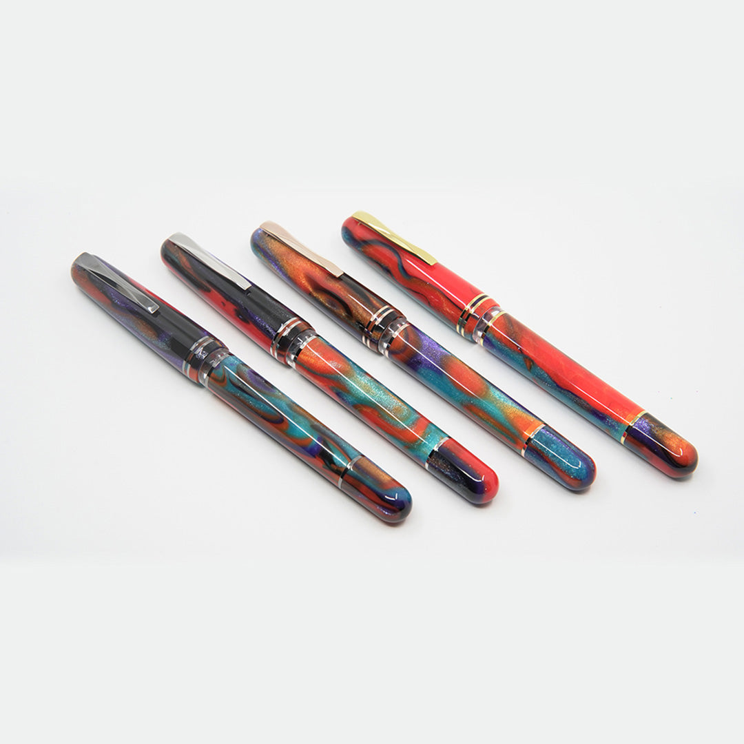 Gioia | Metis Fountain Pen | Iride Rose Gold | Stub Nib