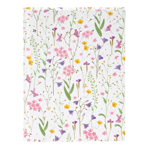 Goldbuch | Notebook A5 | Meadow Miracles | White