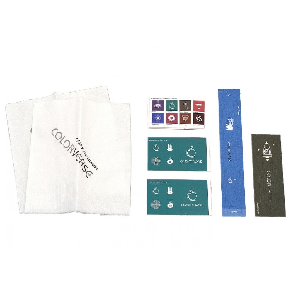 Colorverse | Astrophysics Series | Season 2 | Fountain Pen Ink | Gravity Wave | Turquoise | 65ml and 15ml | 2 Bottle Set - penpencilink