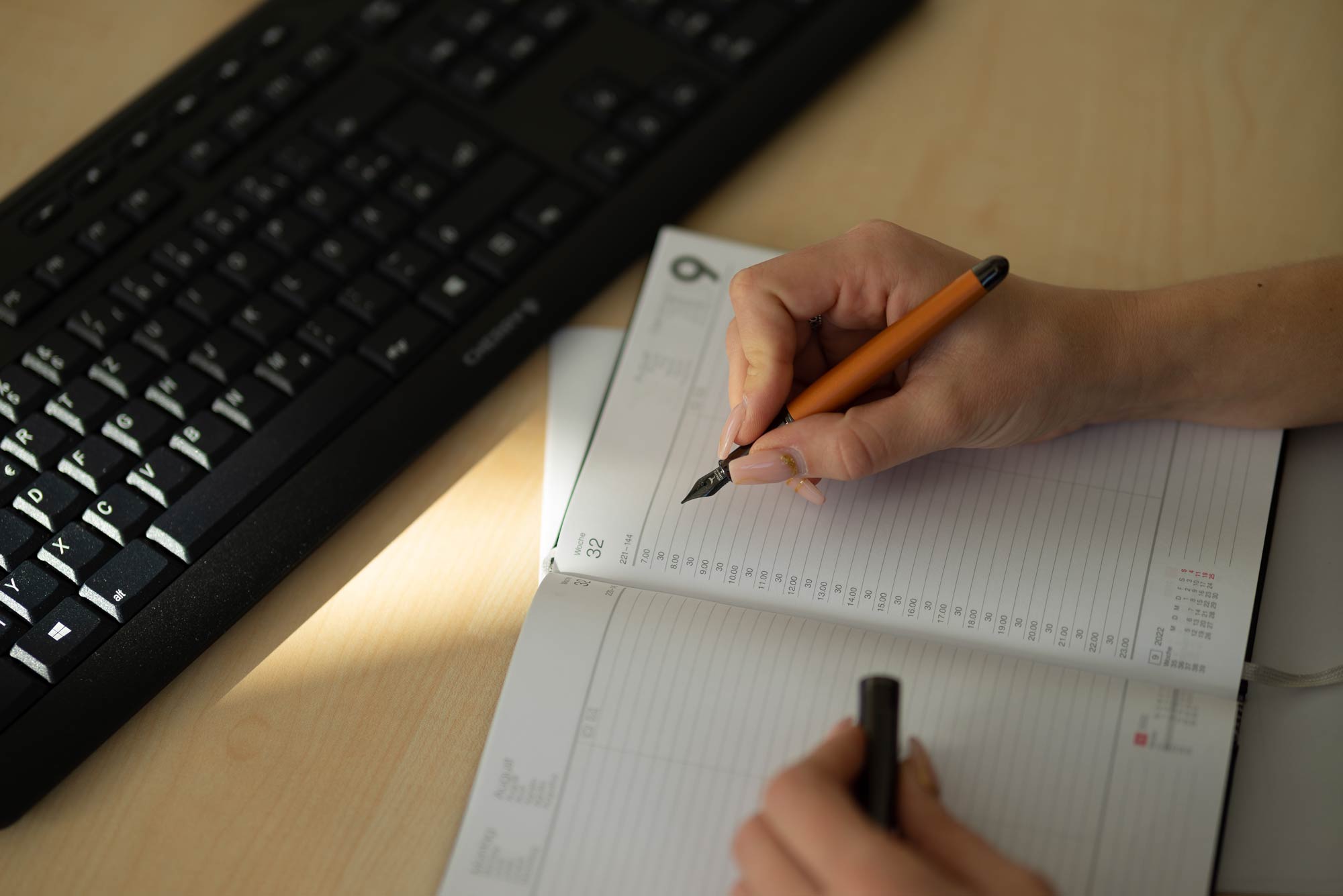 Horner | Auerus | Fountain Pen | Orange - penpencilink