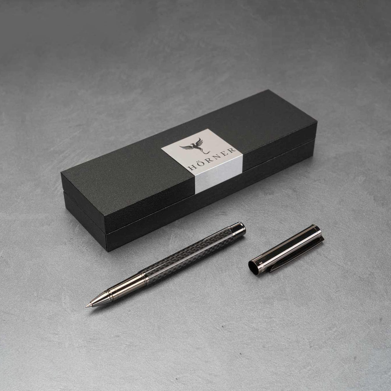 Horner | Carboneo | Rollerball Pen | Carbon Black