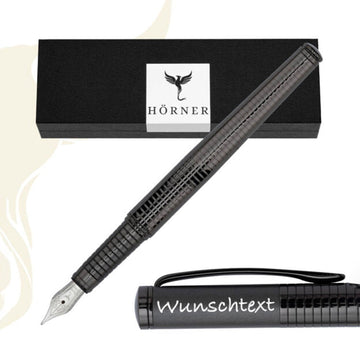 Horner | Fortress | Fountain Pen | Gunmetal