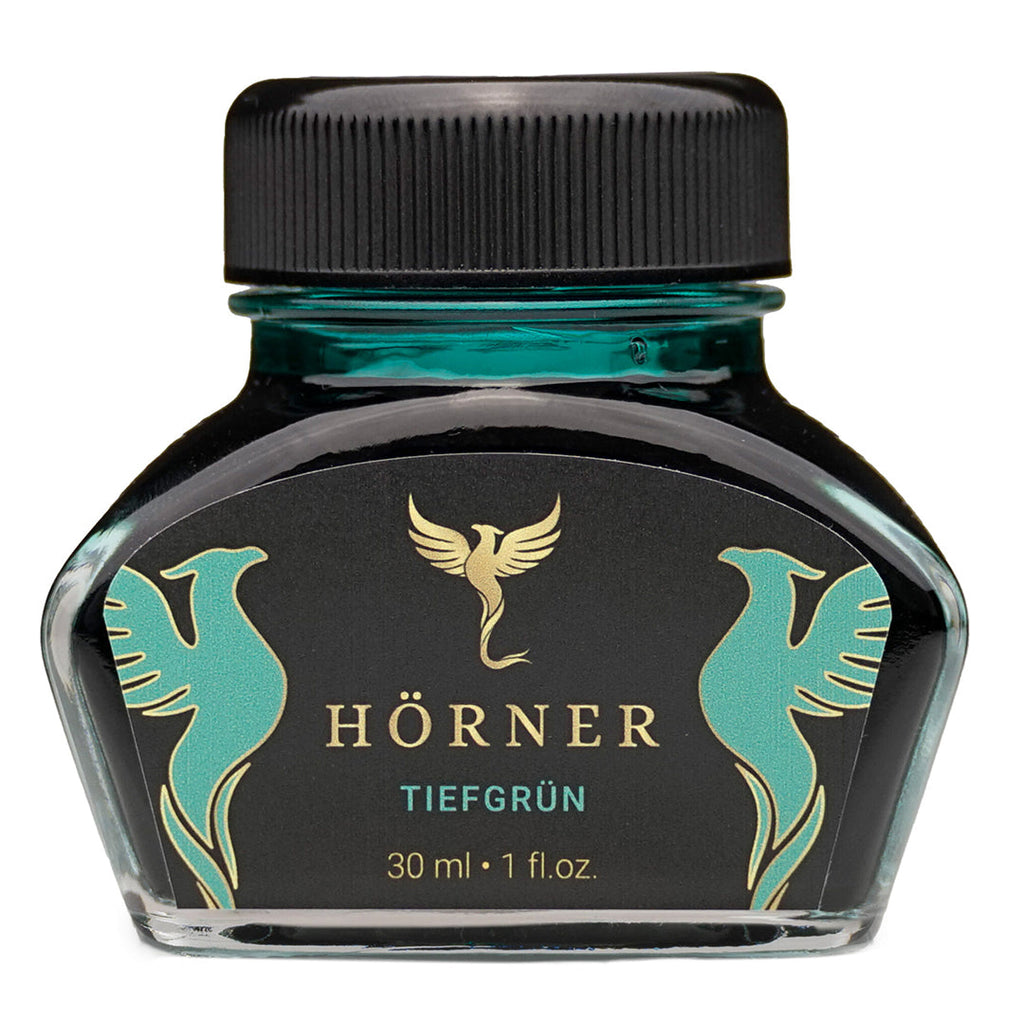 Horner | Fountain Pen | 30ml Ink Bottle | Green