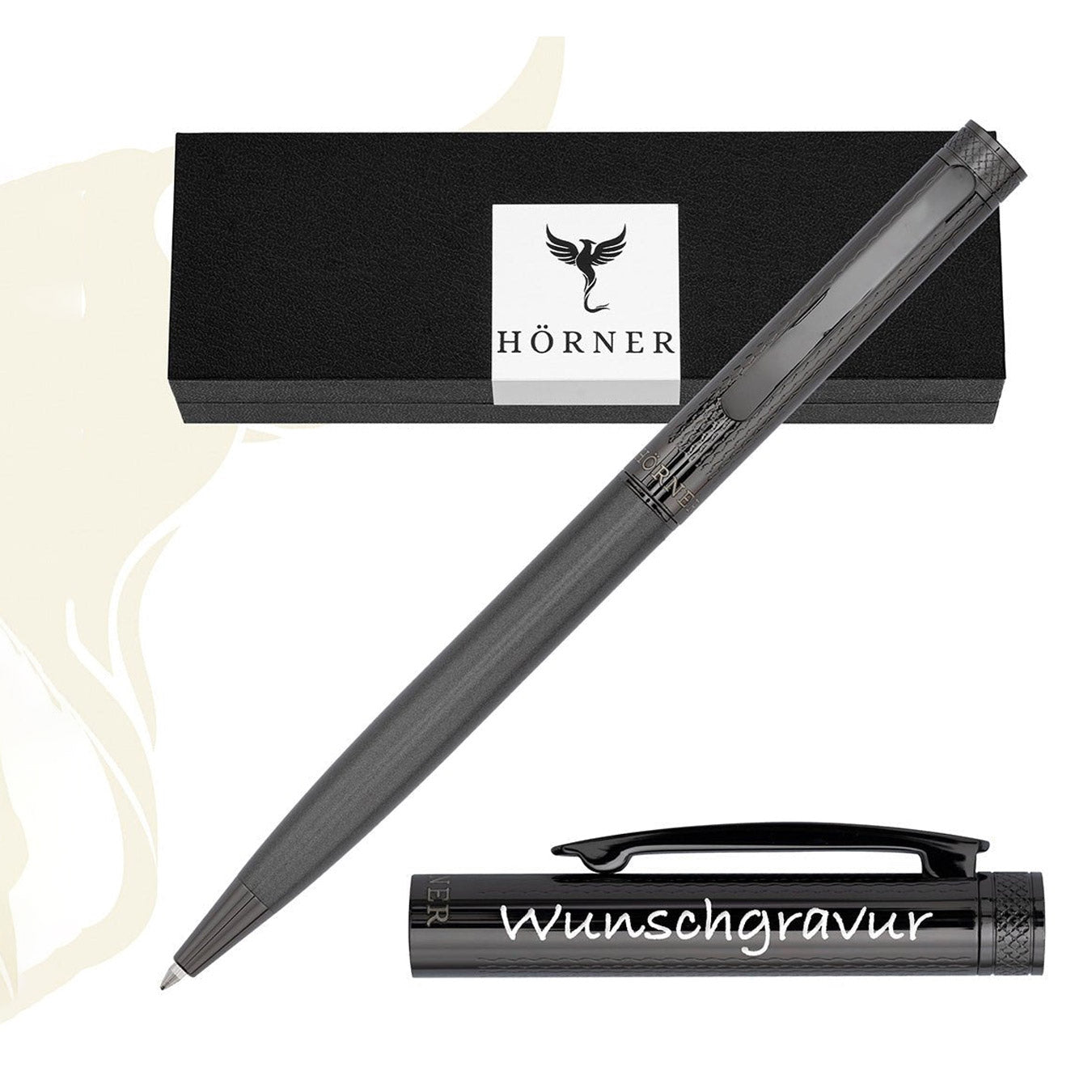 Horner | Levio | Ballpoint Pen | Gunmetal Grey