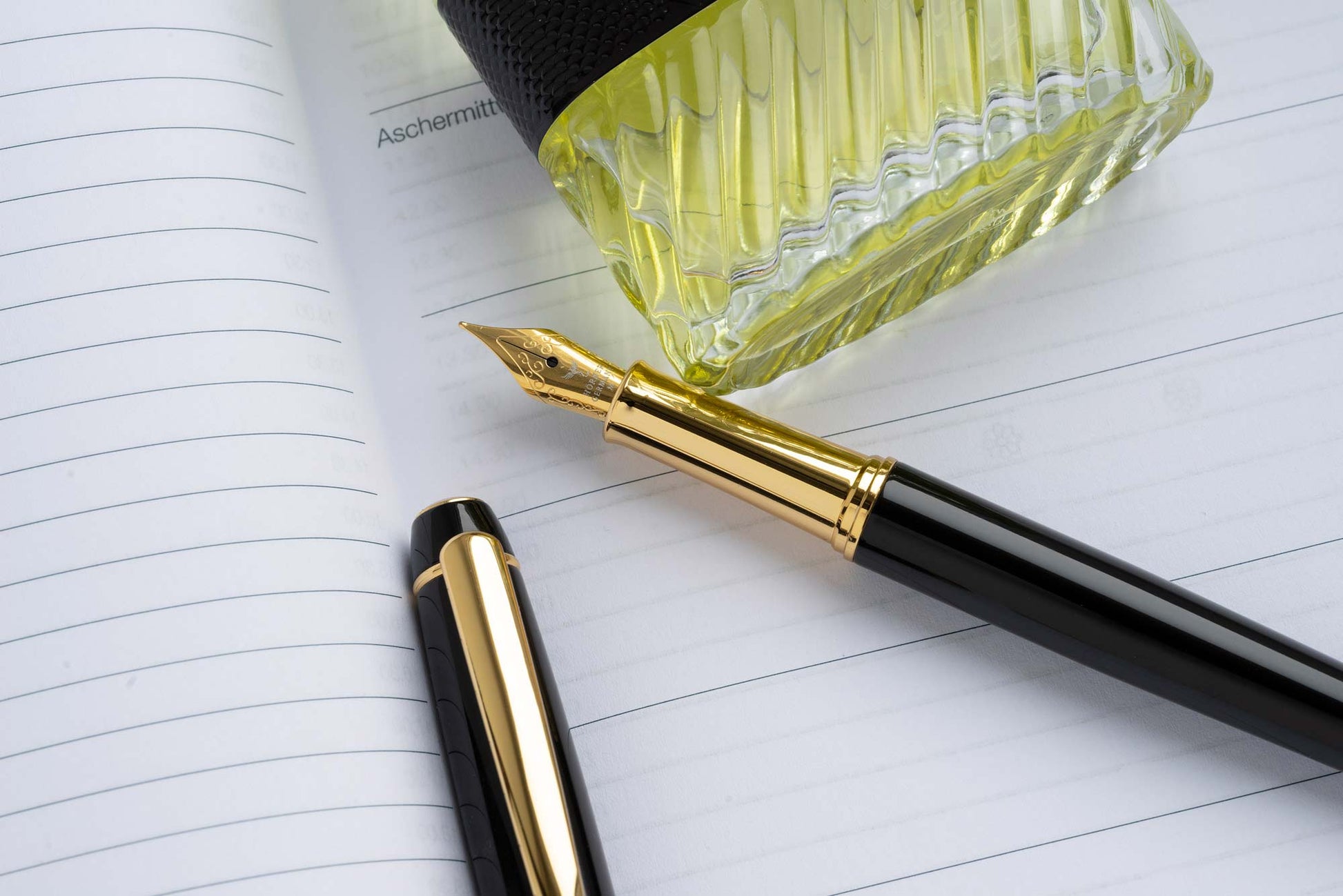 Horner | Nobilis | Fountain Pen | Black - GT - penpencilink