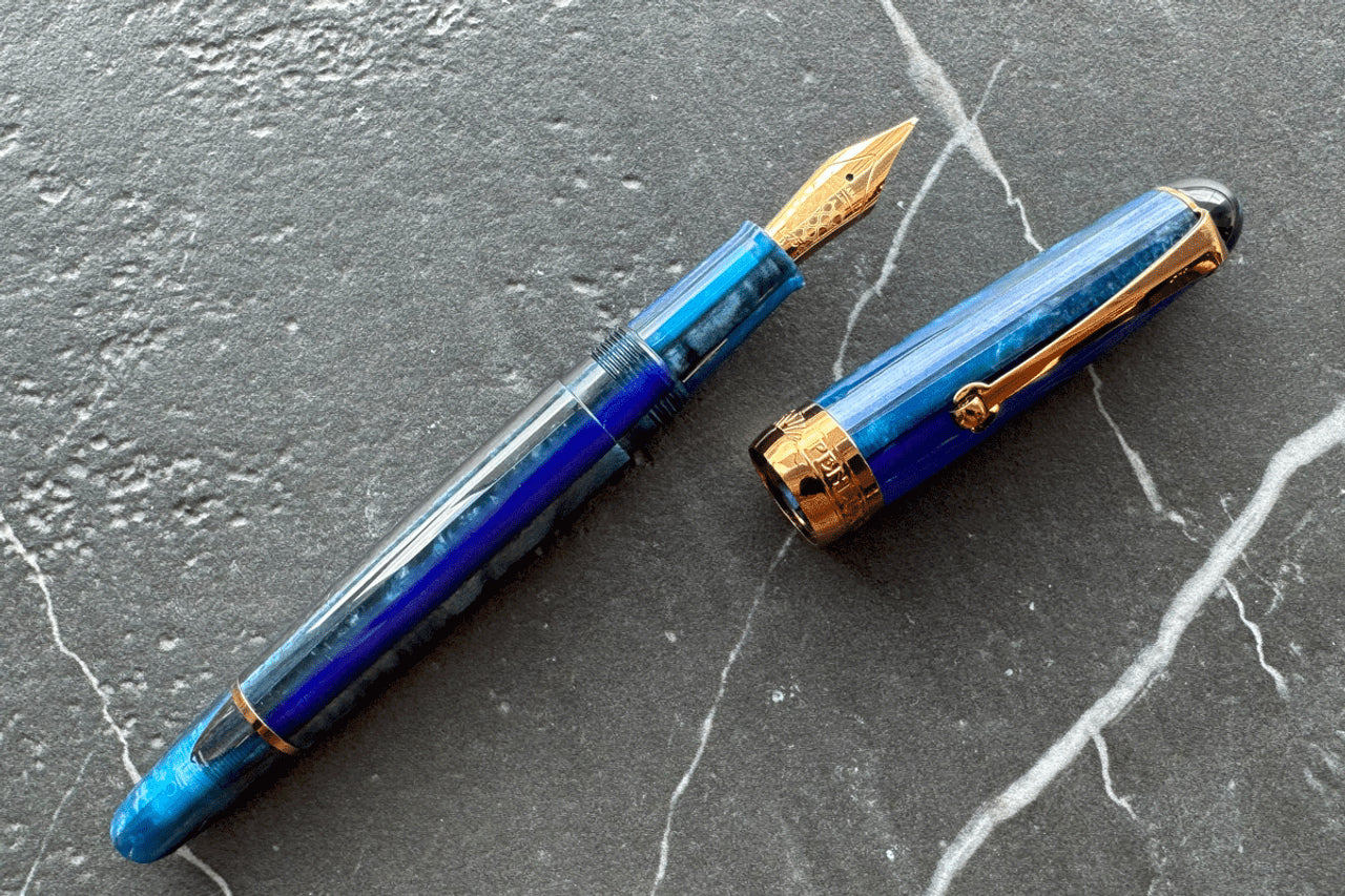 Penlux | Fountain Pen | Delgado Gladius | Blue Grotto