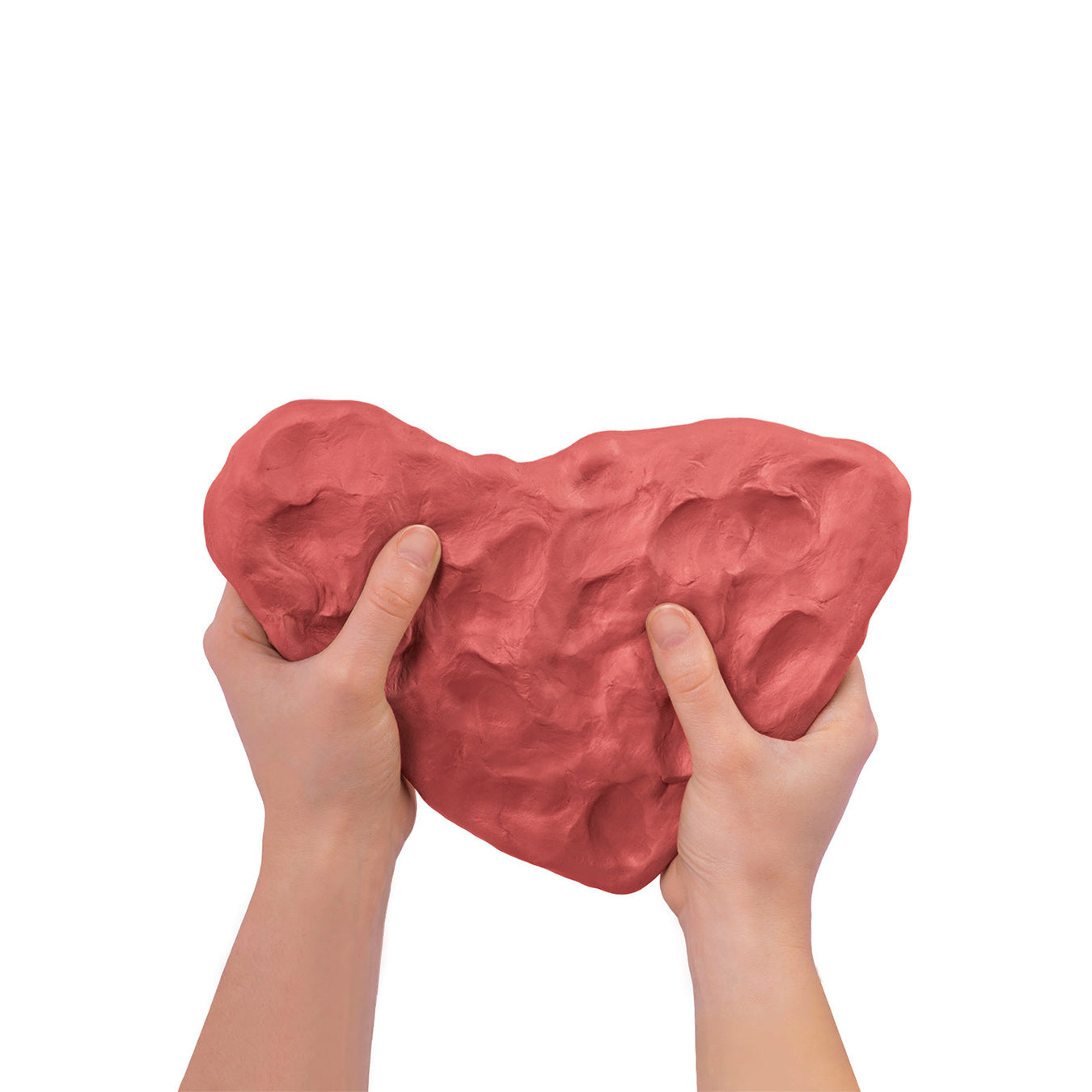 Jovi European Air-Dry Modeling Natural Terracotta Clay 3 Packets - Each Pack of 250 Grams for Sculpting Pottery Art & Craft Handicraft Educational Purpose Fine Motor Skills