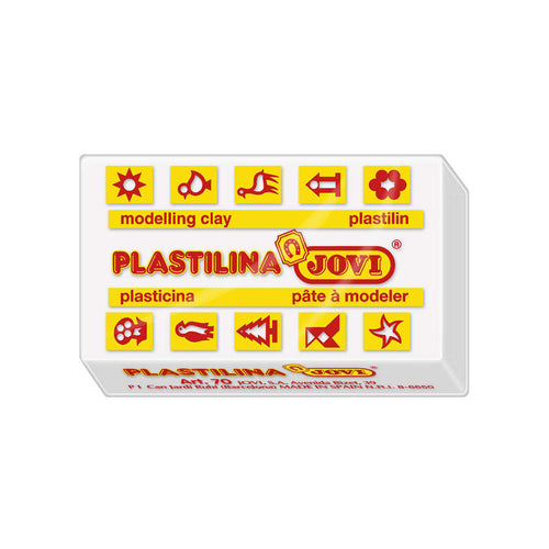 Jovi | Modelling Clay | 30 Bar Of 50g | White