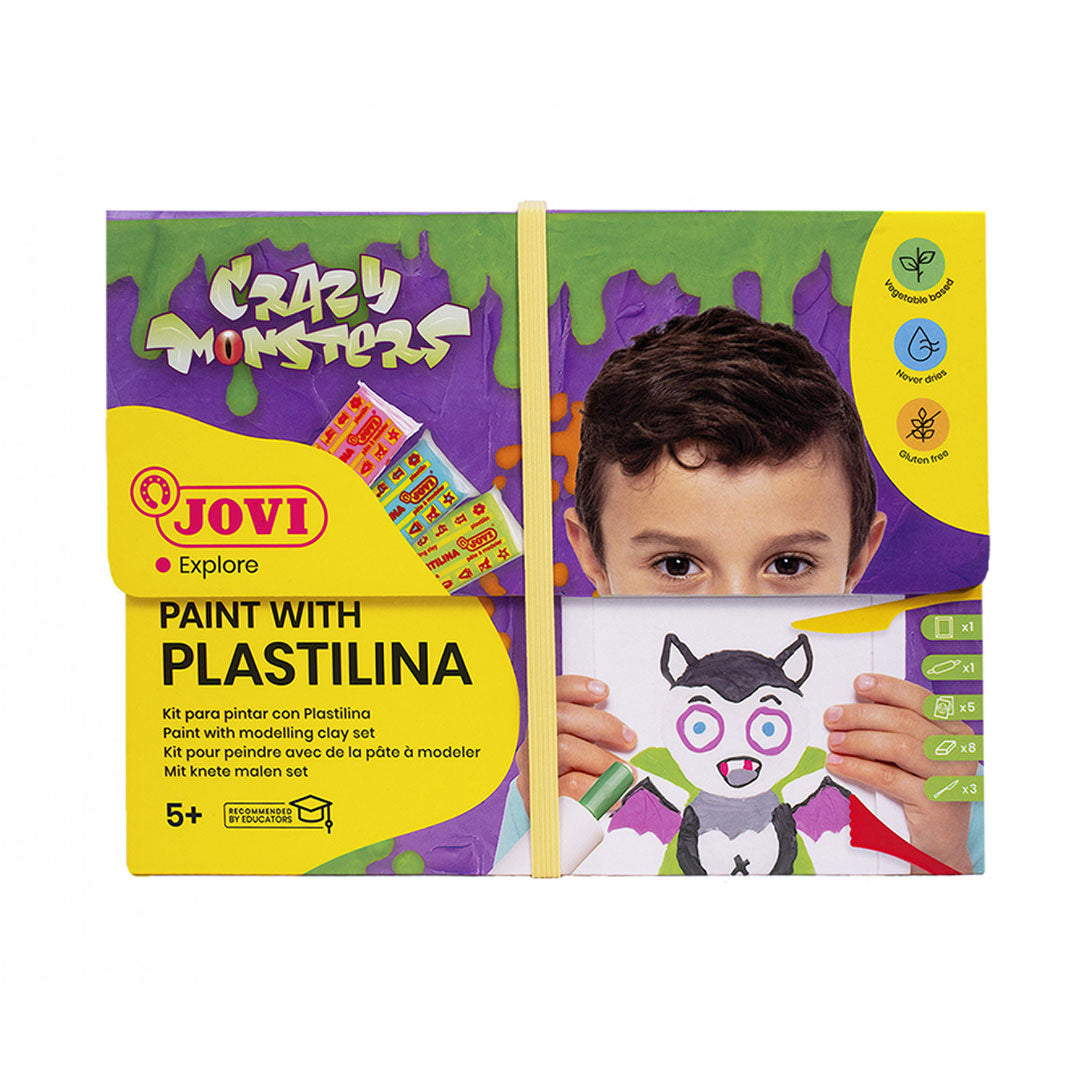 Jovi | Paint With Plastilina | Crazy Monsters