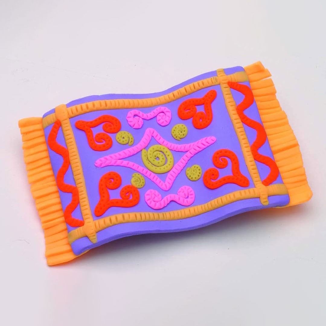 Jovi Plastilina Yellow Lilac White Red Black Light & Dark Green Light & Dark Blue Brown Non-Drying Reusable Modelling Clay 10 Bars 50g Each Fine Motor Skills Moulding Pottery Sculpting Project Work