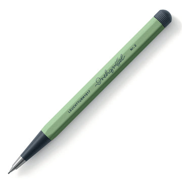 LEUCHTTURM1917 0.7mm Mechanical Clutch Pencil | Graphite HB Lead | Drehgriffel No. 2 | Sage Green | Twist Mechanism - penpencilink