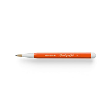 Leuchtturm1917 Drehgriffel No.1 Ballpoint Pen – Pumpkin Orange with Royal Blue Ink