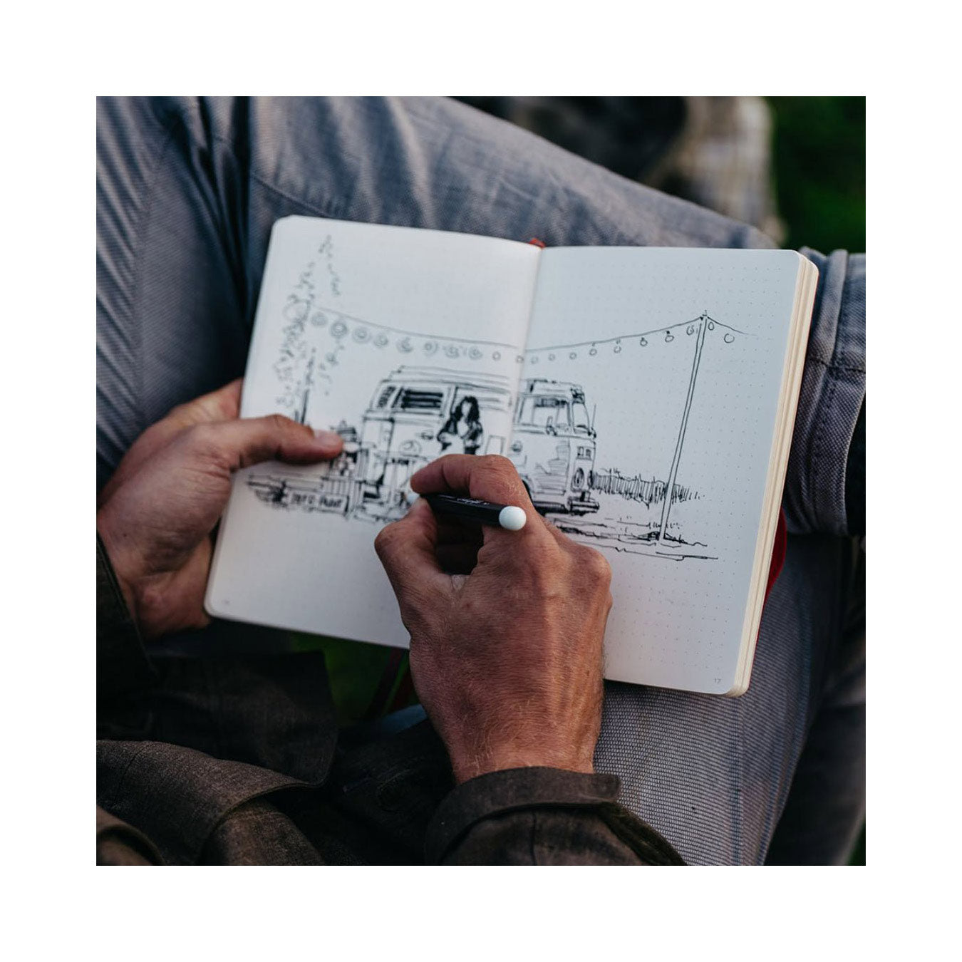 LEUCHTTURM1917 Gel Pen with Document Proof Black Ink | Drehgriffel No. 1 | Black | Twist Mechanism