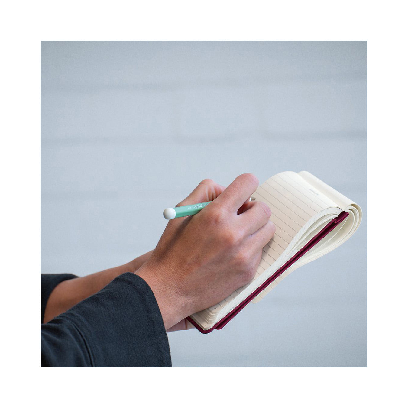 LEUCHTTURM1917 Gel Pen with Document Proof Black Ink | Drehgriffel No. 1 | Mint Green| Twist Mechanism