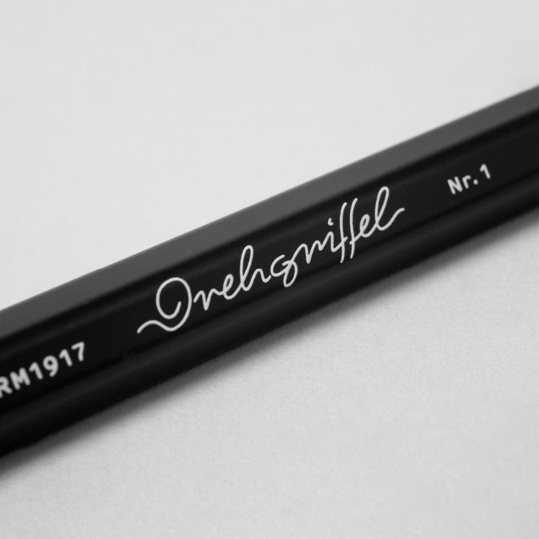 LEUCHTTURM1917 Gel Pen with Document Proof Black Ink | Drehgriffel No. 1 | Black | Twist Mechanism